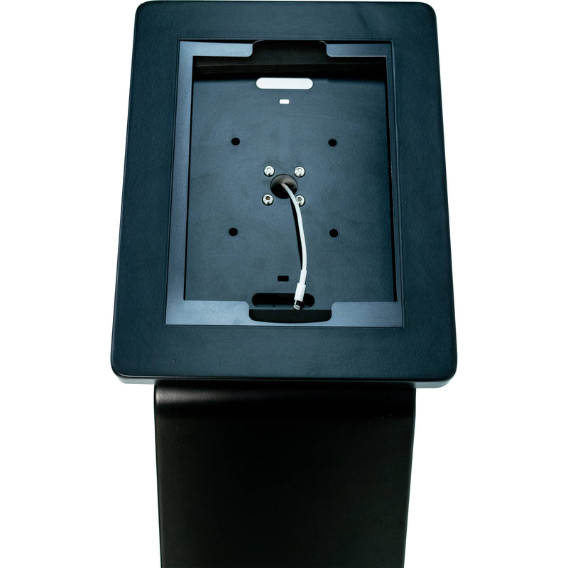 CTA Digital Premium Locking Floor Stand Kiosk for Select iPad, Galaxy, and Other 9.7-10.5" Tablets