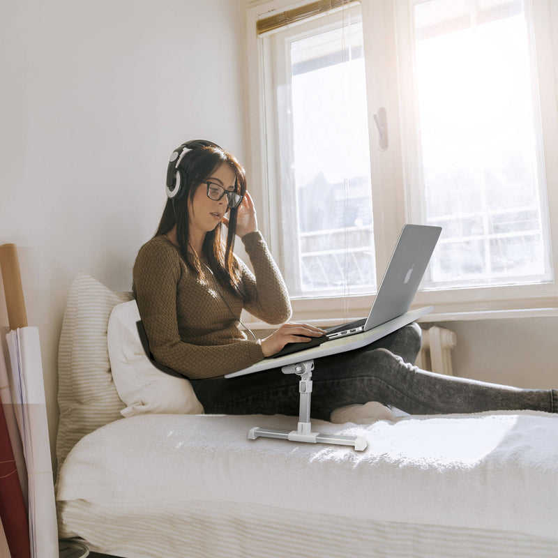 SIIG Adjustable Laptop Bed Desk for MacBook and PC