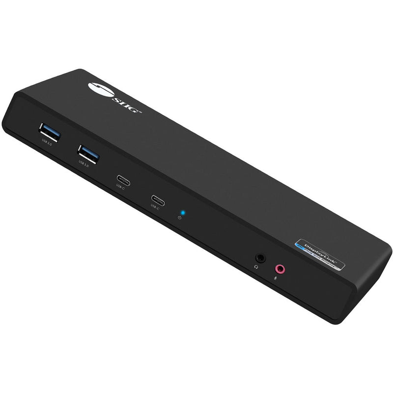 SIIG USB 3.1 USB Type-C Dual 4K Docking Station with Power Delivery (60W)