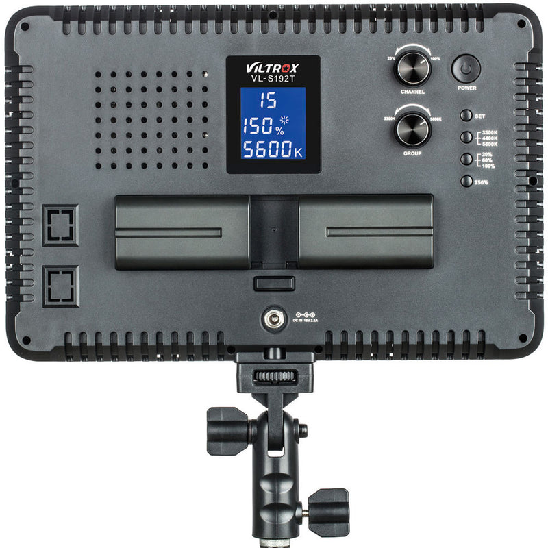 Viltrox VLS192T Professional Photography LED Light with Brightness and Color Temperature Adjustment