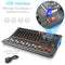 Pyle Pro 12-Channel Bluetooth Studio Mixer and DJ Controller Audio Mixing Console System