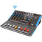 Pyle Pro 4-Channel Bluetooth Studio Mixer and DJ Controller Audio Mixing Console System