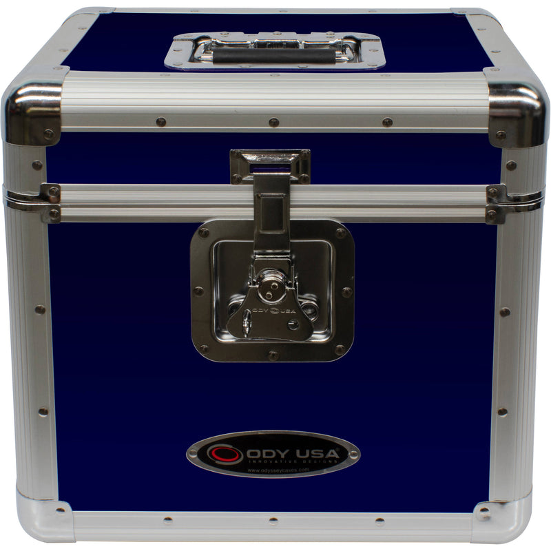 Odyssey Innovative Designs Krom Series KLP2 Stackable Record/Utility Case (Blue)