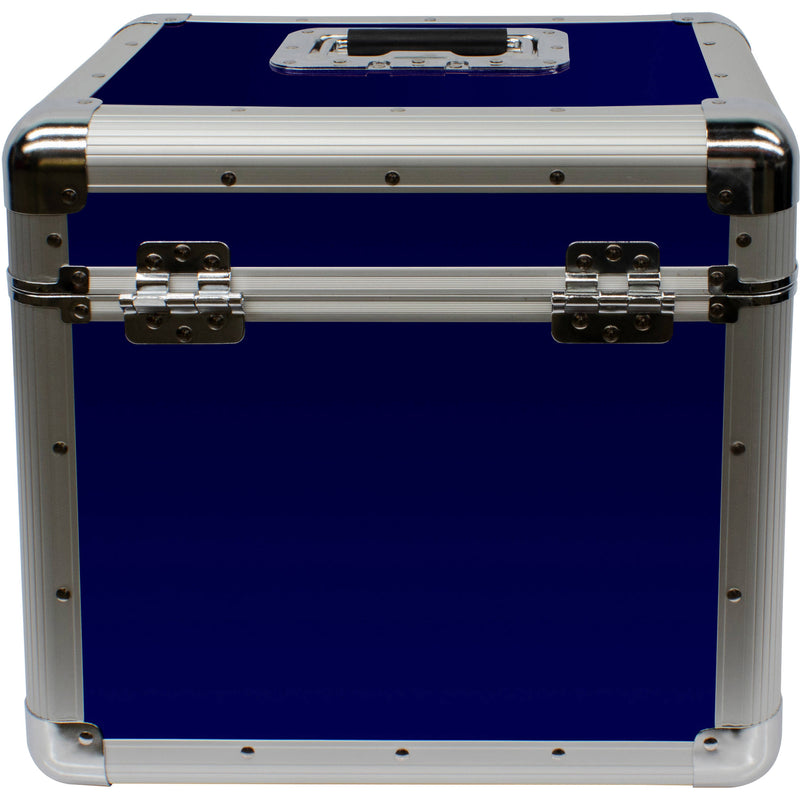 Odyssey Innovative Designs Krom Series KLP2 Stackable Record/Utility Case (Blue)