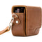 MegaGear Ever Ready PU Leather Camera Case with Strap for Canon PowerShot G9 X Mark II (Brown)