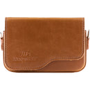 MegaGear Ever Ready PU Leather Camera Case with Strap for Canon PowerShot G9 X Mark II (Brown)