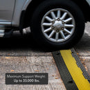 Pyle Pro Heavy-Duty Flip-Open Cable Protector Ramp (17.5 x 31.5)