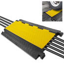 Pyle Pro Heavy-Duty Flip-Open Cable Protector Ramp (17.5 x 31.5)