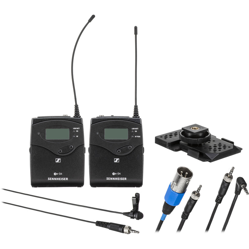 Sennheiser EW 112P G4 Camera-Mount Wireless Omni Lavalier Microphone System (A1: 470 to 516 MHz)