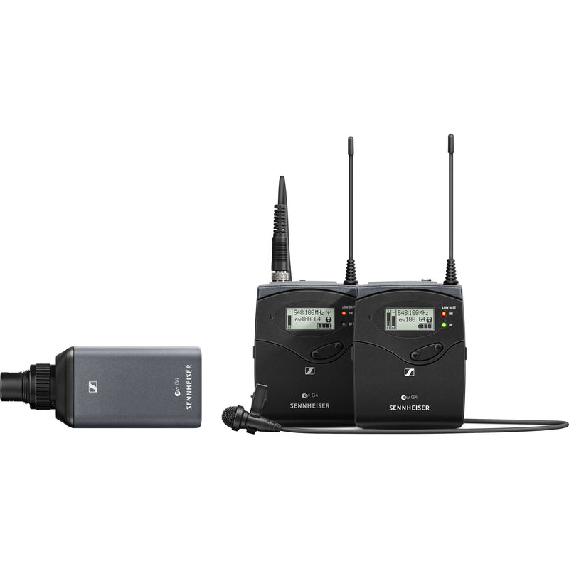 Sennheiser EW 100 ENG G4 Camera-Mount Wireless Combo Microphone System (A: 516 to 558 MHz)