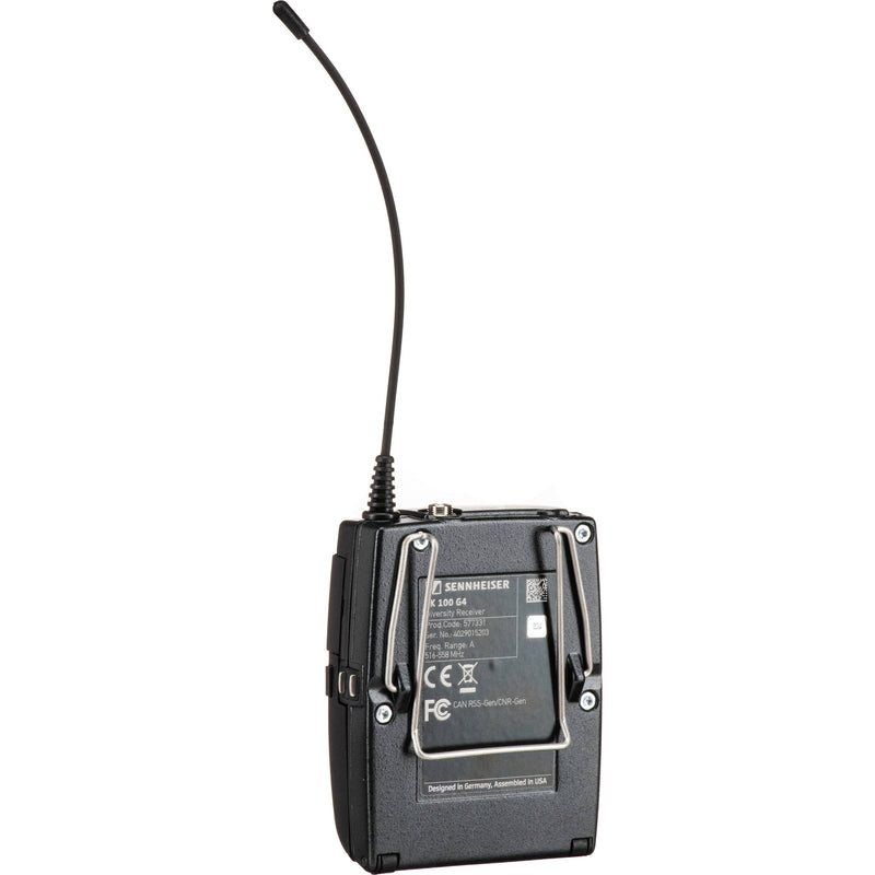 Sennheiser EW 112P G4 Camera-Mount Wireless Omni Lavalier Microphone System (G: 566 to 608 MHz)