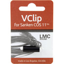 LMC Sound Vclip Vampire Clip for Sanken COS-11 Lavalier Mic (Long, Black)