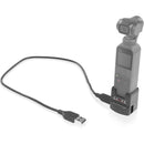 SHAPE Charging Port and 1/4"-20 Mount Adapter for Osmo Pocket