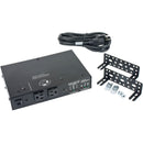 Lowell Manufacturing Compact Surge Suppressor-15A, 2 Outlets, Over/Under Protection, Detachable Cord