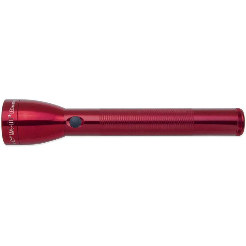 Maglite ML50L 3-Cell C LED Flashlight (Red, Clamshell Packaging)