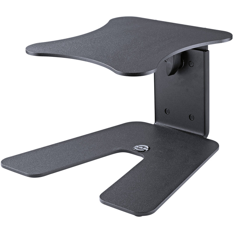 K&M 26774 Desktop Stand for Medium-Sized Studio Monitor (Unstructured Black)