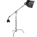 Genaray Bi-Color 36" Soft Strip 6-Light C-Stand Kit