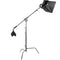 Genaray Box Lighting 36" Soft Strip 4-Light Kit with C-Stands