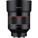 Samyang AF 85mm f/1.4 Lens for Sony E