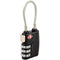 Ruggard TPL-A3CB 3-Dial Combination TSA Lock (Black)