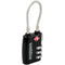 Ruggard TPL-A3CB 3-Dial Combination TSA Lock (Black)