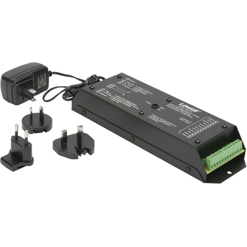 Lowell Manufacturing Power Sequencer- 8 Channel, Surface Mount, Power Supply with 4 Plug Adaptors