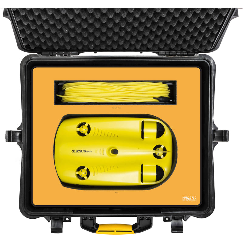 HPRC 2710 Hard Case for Gladius Mini Underwater ROV Kit