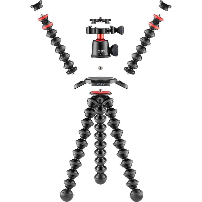 Joby GorillaPod 3K PRO Rig (Black/Charcoal/Red)