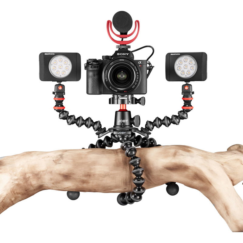 Joby GorillaPod 3K PRO Rig (Black/Charcoal/Red)