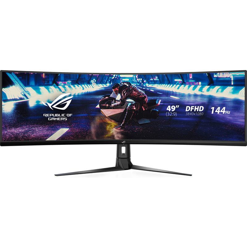 ASUS Republic of Gamers Strix XG49VQ 49" 32:9 Ultra-Wide Curved 144 Hz FreeSync LCD Gaming Monitor