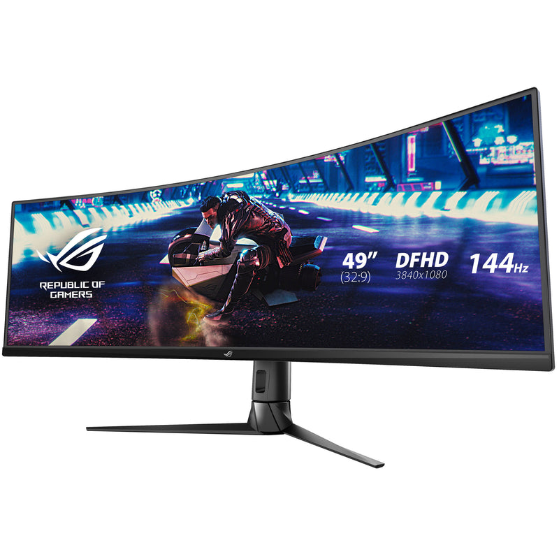 ASUS Republic of Gamers Strix XG49VQ 49" 32:9 Ultra-Wide Curved 144 Hz FreeSync LCD Gaming Monitor