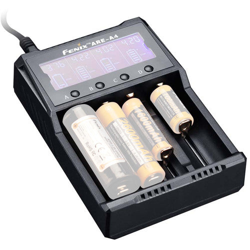 Fenix Flashlight ARE-A4 Four-Channel Smart Charger