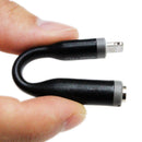 Tera Grand Apple MFi Certified Lightning to Headphone Jack Audio Adapter (Black)