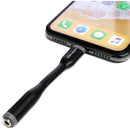 Tera Grand Apple MFi Certified Lightning to Headphone Jack Audio Adapter (Black)