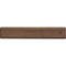 AZIO Walnut Retro Classic Palm Rest (Walnut Wood Veneer / Gunmetal Matte Frame)