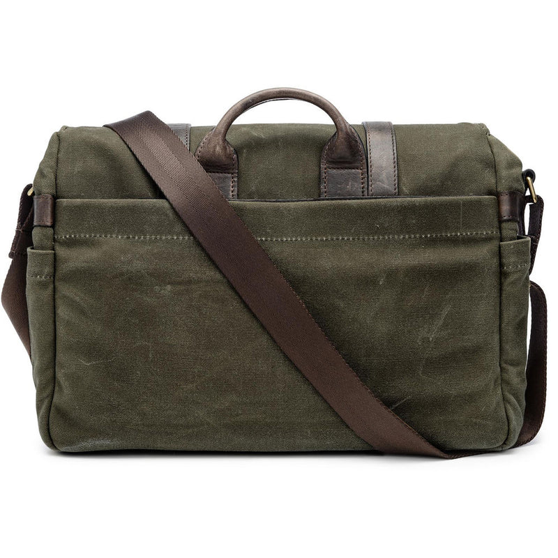 ONA Brixton Camera/Laptop Messenger Bag (Canvas, Olive)