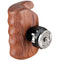 CAMVATE Wooden Handgrip with ARRI-Style Rosette Mount (Right)
