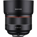 Samyang AF 85mm f/1.4 F Lens for Nikon F