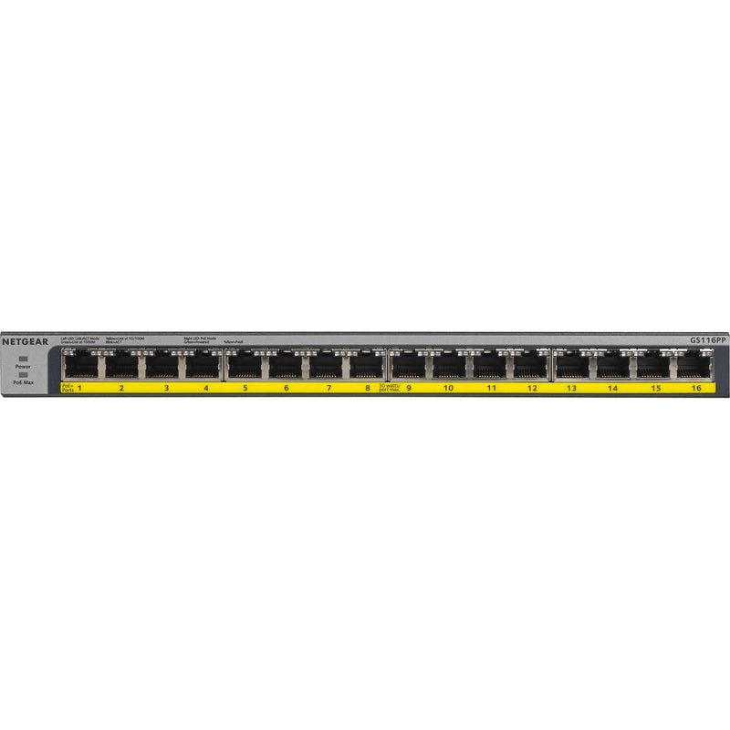 Netgear 16-Port PoE/PoE+ Gigabit Unmanaged Switch