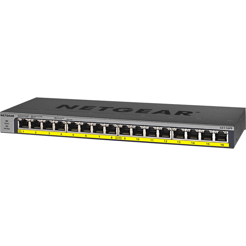 Netgear 16-Port PoE/PoE+ Gigabit Unmanaged Switch