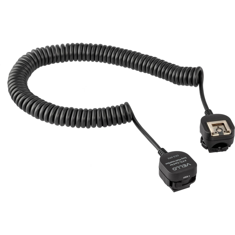 Vello Off-Camera TTL Flash Cord for Sony Cameras with Multi Interface Shoe (6.5')