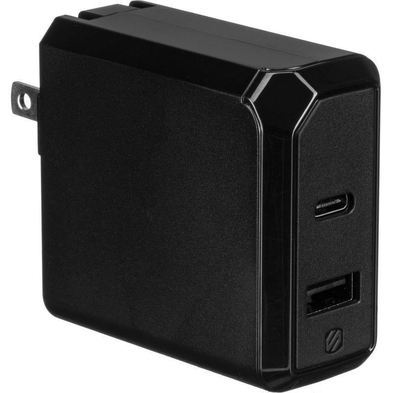 Scosche PowerVolt USB Type-A & USB Type-C Power Delivery Wall Charger