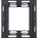Lowell Manufacturing Half-Rack, 8U, 14" Deep (Black)