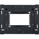 Lowell Manufacturing Half-Rack, 8U, 14" Deep (Black)