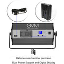GVM GVM-110S Professional Led Light Panel 110w 13.8v/100-240MV 3200K-5600K Dimmable