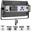 GVM GVM-110S Professional Led Light Panel 110w 13.8v/100-240MV 3200K-5600K Dimmable