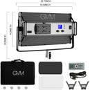 GVM GVM-110S Professional Led Light Panel 110w 13.8v/100-240MV 3200K-5600K Dimmable