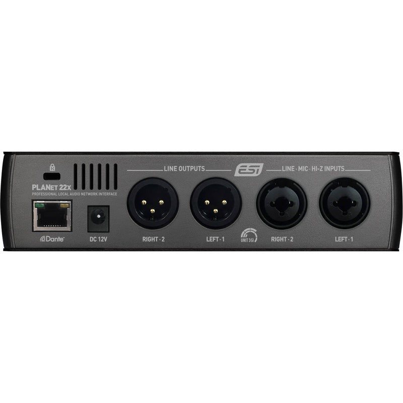 ESI planet 22x 2-Channel Dante Audio Interface