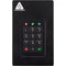 Apricorn 1TB Aegis Fortress L3 FIPS 140-2 Level 3 Encrypted Portable Hard Drive