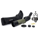 Celestron Ultima 80 20-60x80mm Spotting Scope and Smartphone Adapter Kit (Angled Viewing)